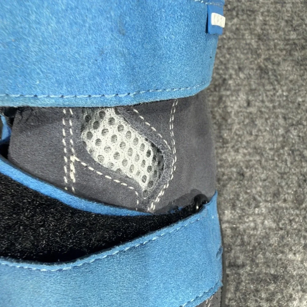 Scarpa Rock Climbing Shoes Mens 8.5 Gray Origin Hook & Loop Vision Rubber Italy
